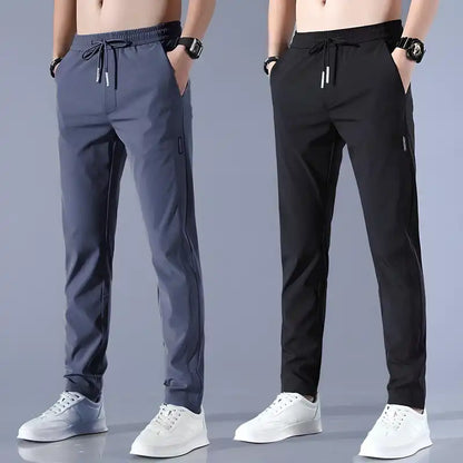 Dark grey & Black Men's NS Lycra Track Pants BUY 1 GET 1 FREE.