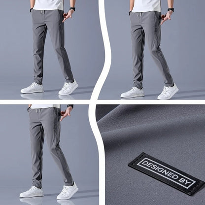 Dark grey & Black Men's NS Lycra Track Pants BUY 1 GET 1 FREE.